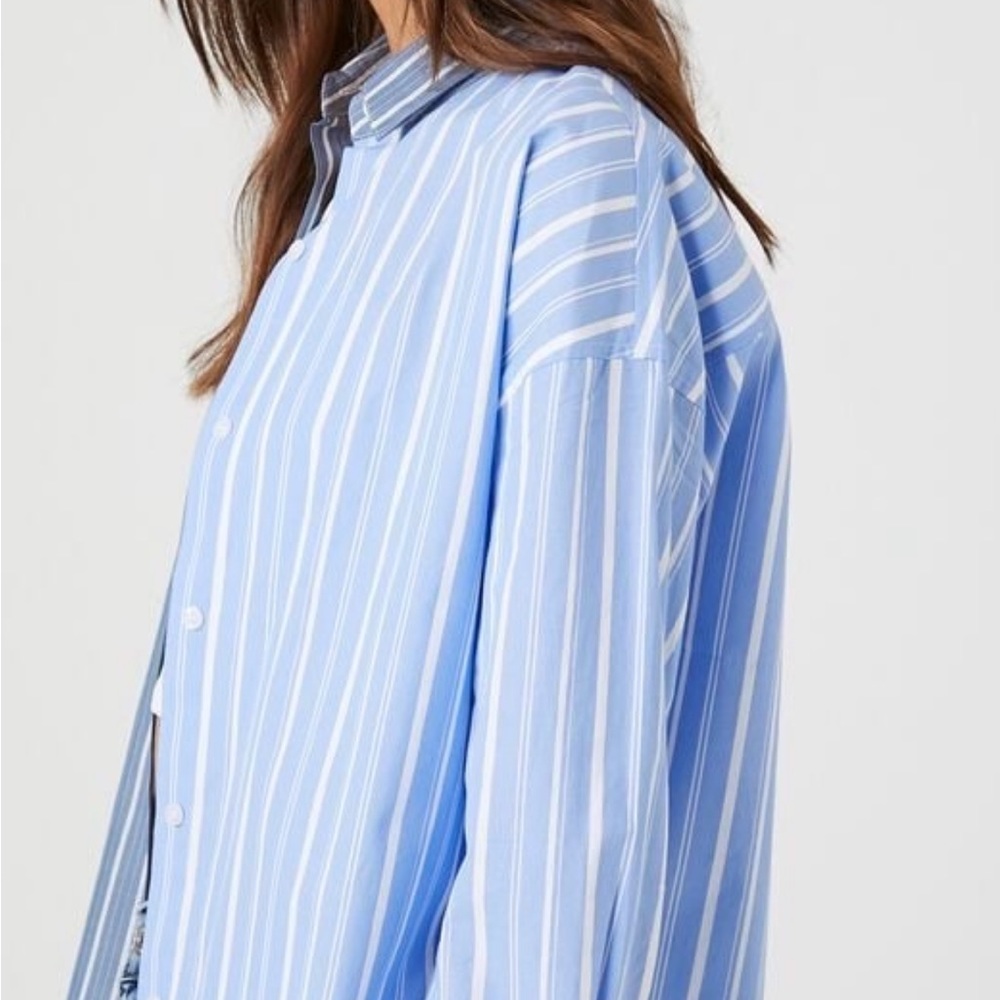 Bottom up stripped shirt